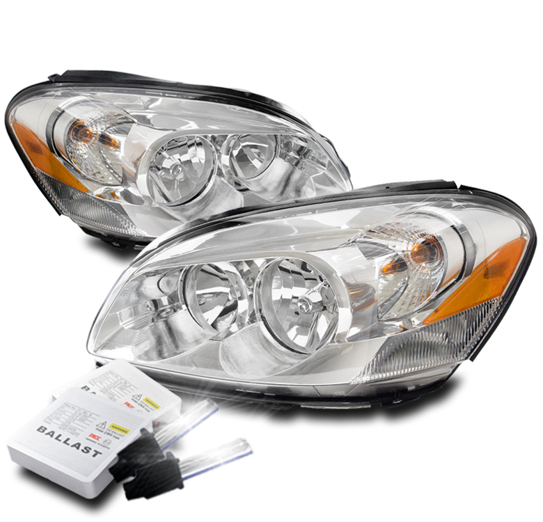 FOR 20062011 BUICK LUCERNE CXL CXS CHROME HEADLIGHT HEADLAMP CLEAR W