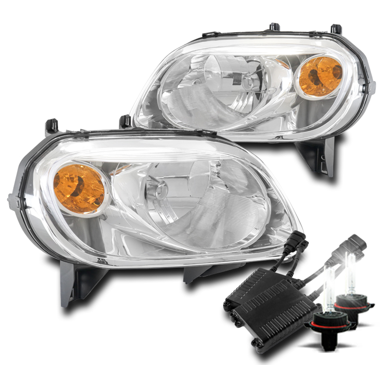 For 20062011 Chevy HHR LS LT SS Chrome Replacement Headlights Lamp w