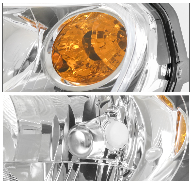 For 20062011 Chevy HHR LS LT SS Chrome Replacement Headlights Headlamp