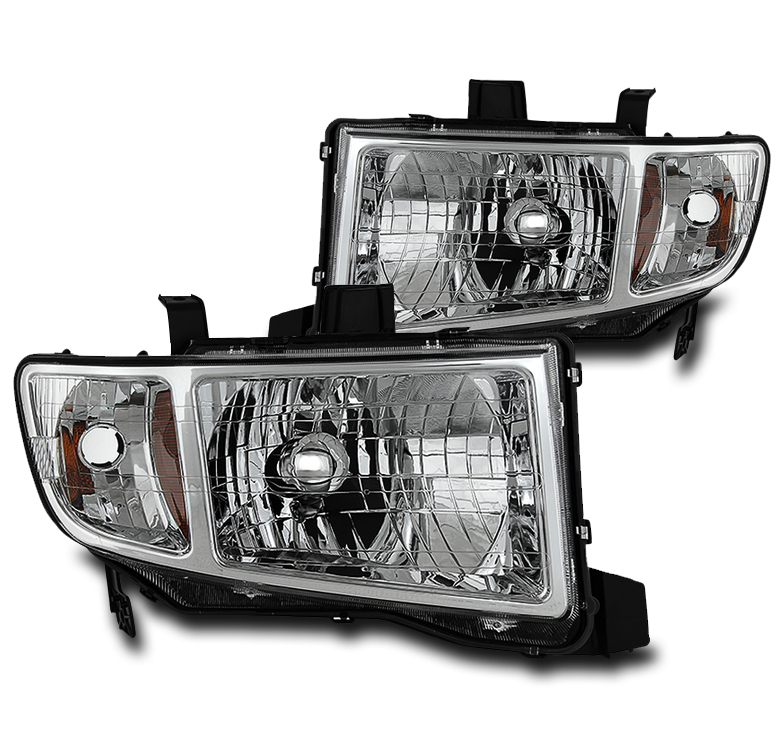FOR 20062014 HONDA RIDGELINE PICKUP CHROME REPLACEMENT HEADLIGHTS