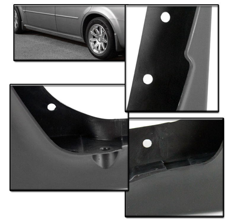 FOR 20112015 CHRYSLER 300 4PCS FRONT+REAR MUD FLAPS SPLASH GUARD