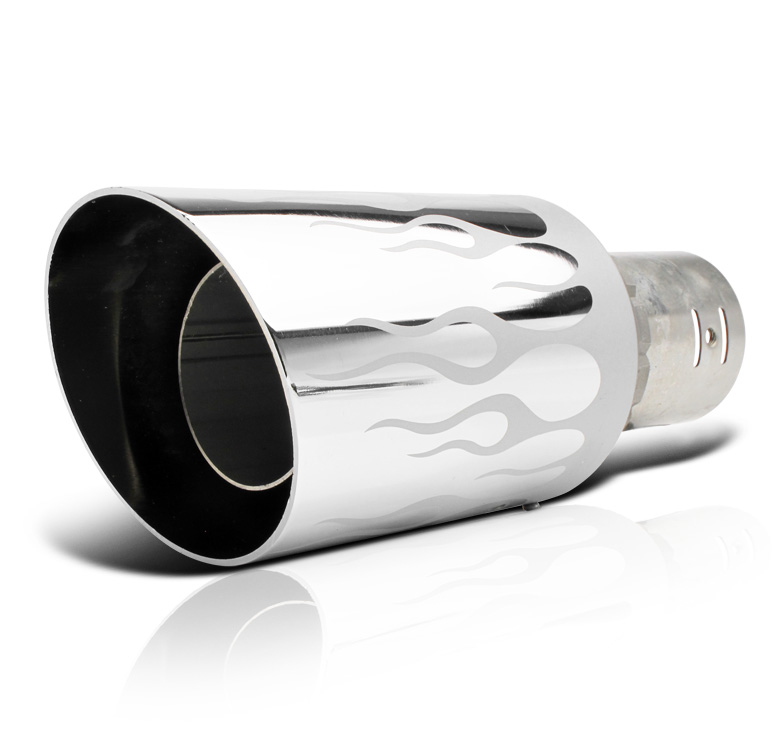 UNIVERSAL 7 COLOR LED 4" EXHAUST MUFFLER TIP EXPLORER EXCURSION EXPEDITION NEW eBay