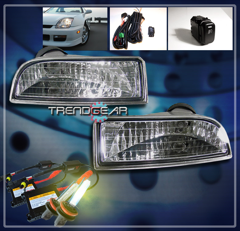 FOR 9702 HONDA PRELUDE BUMPER DRIVING FOG LIGHTS LAMPS W/3000K HID eBay