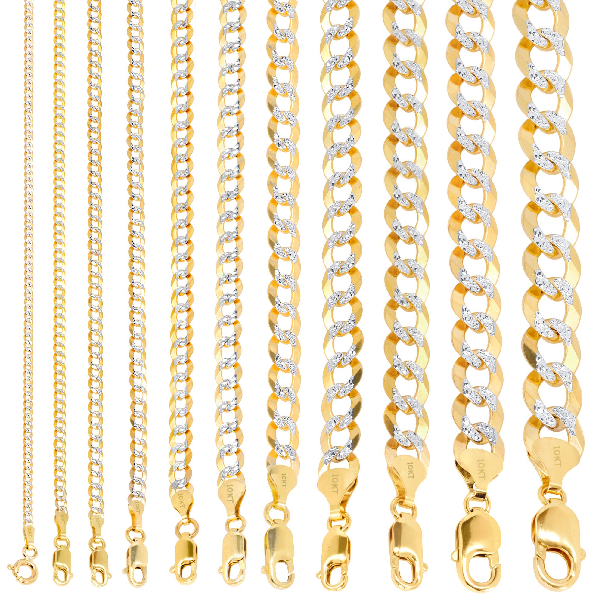 7/" SOLID Diamond Cut Rope Chain Bracelet Lobster Lock REAL 14K Yellow Gold
