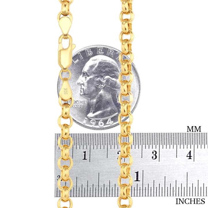 PORI JEWELERS 10K Yellow Gold 2.0MM Round Rolo Link Chain Necklace Made In Italy Unisex E435a839 D0fd 4d97 9101 Bf46ca9940a5.c5fd12342bb92cf5509f8a3c19888ea7