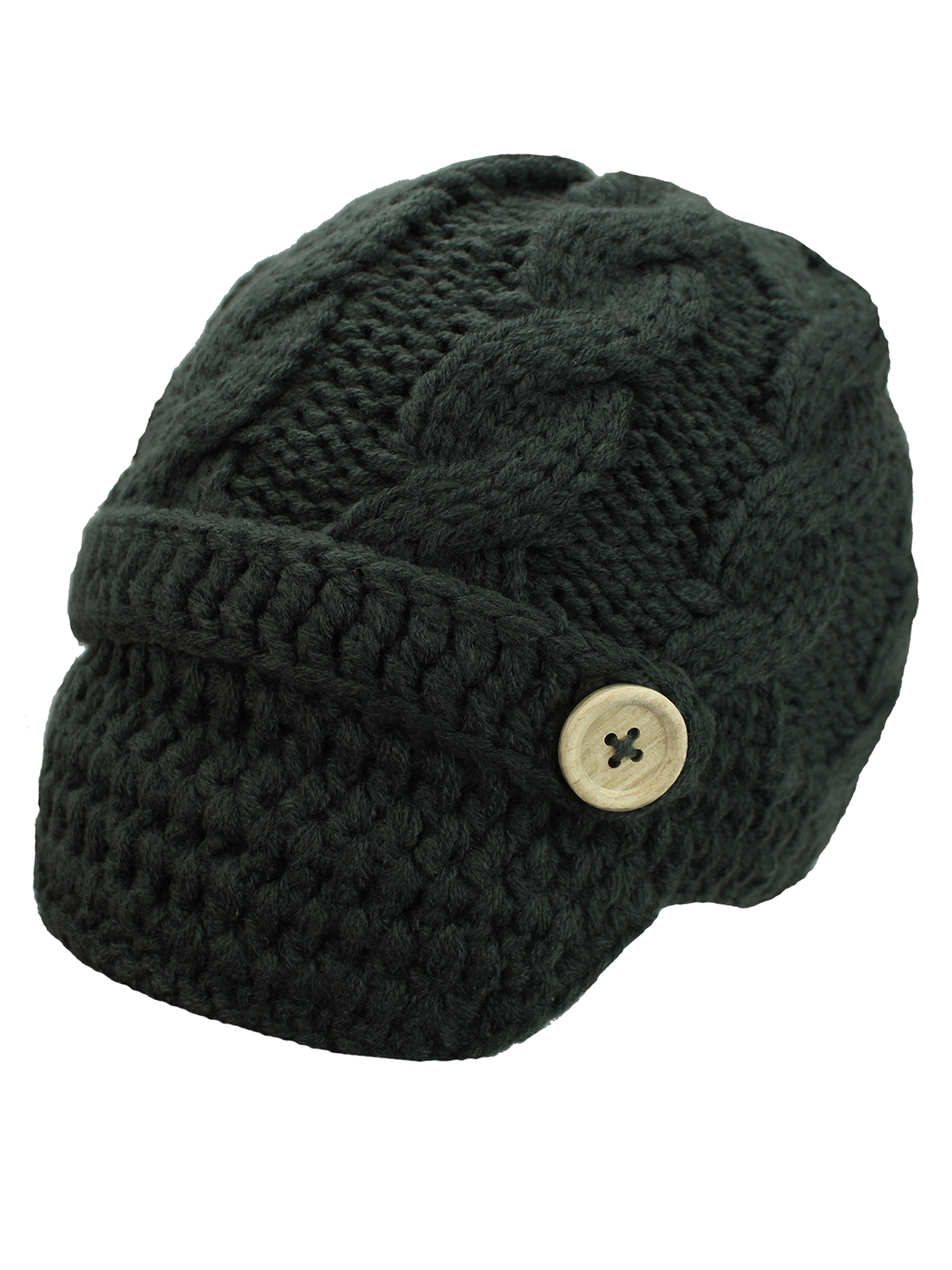 CABLE KNIT NEWSBOY CABBIE HAT & SCARF MATCHING SET - Imagen 12 de 42
