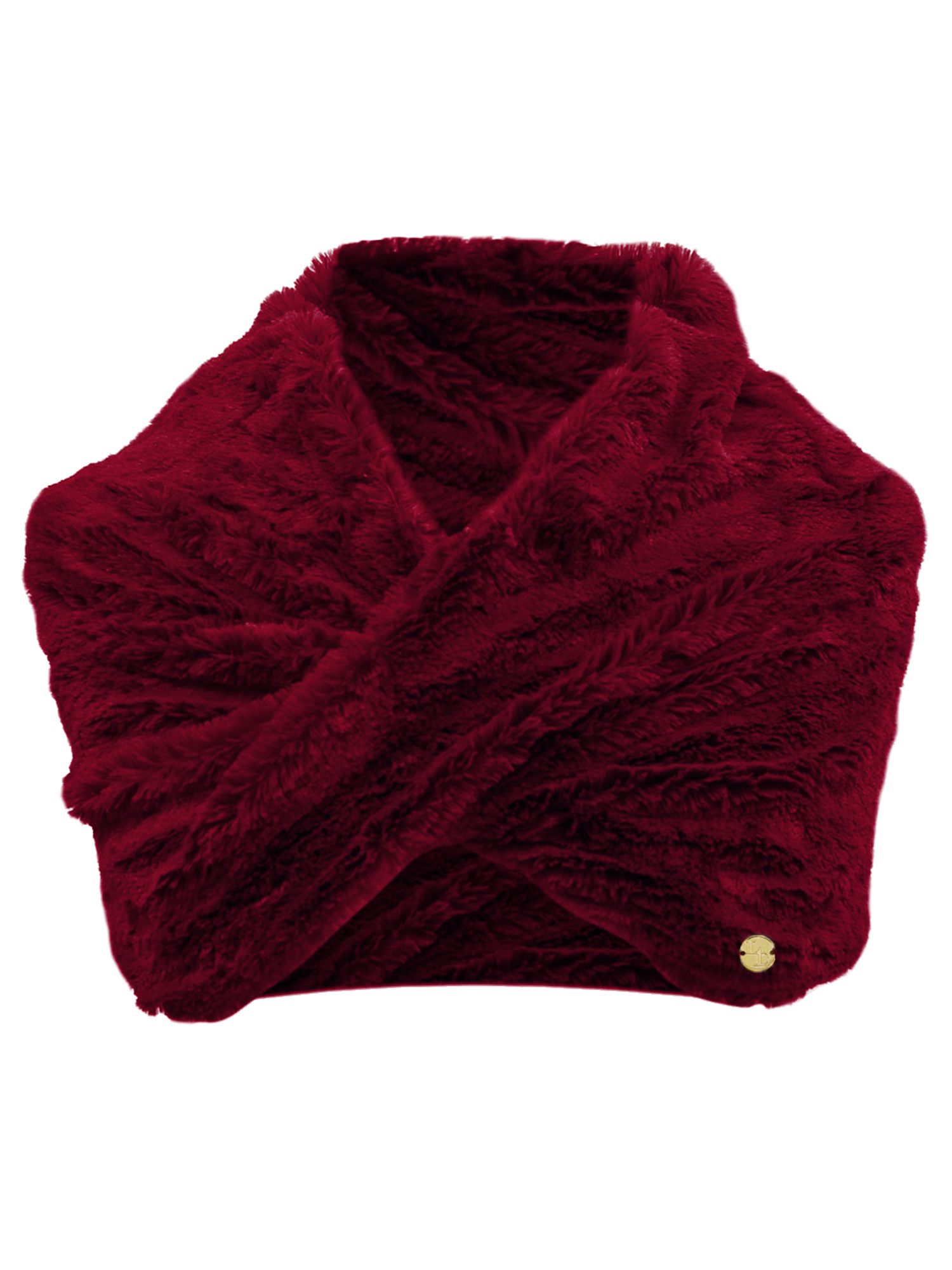 FAUX FUR INFINITY NECK WARMER WINTER SCARF - Imagen 17 de 39