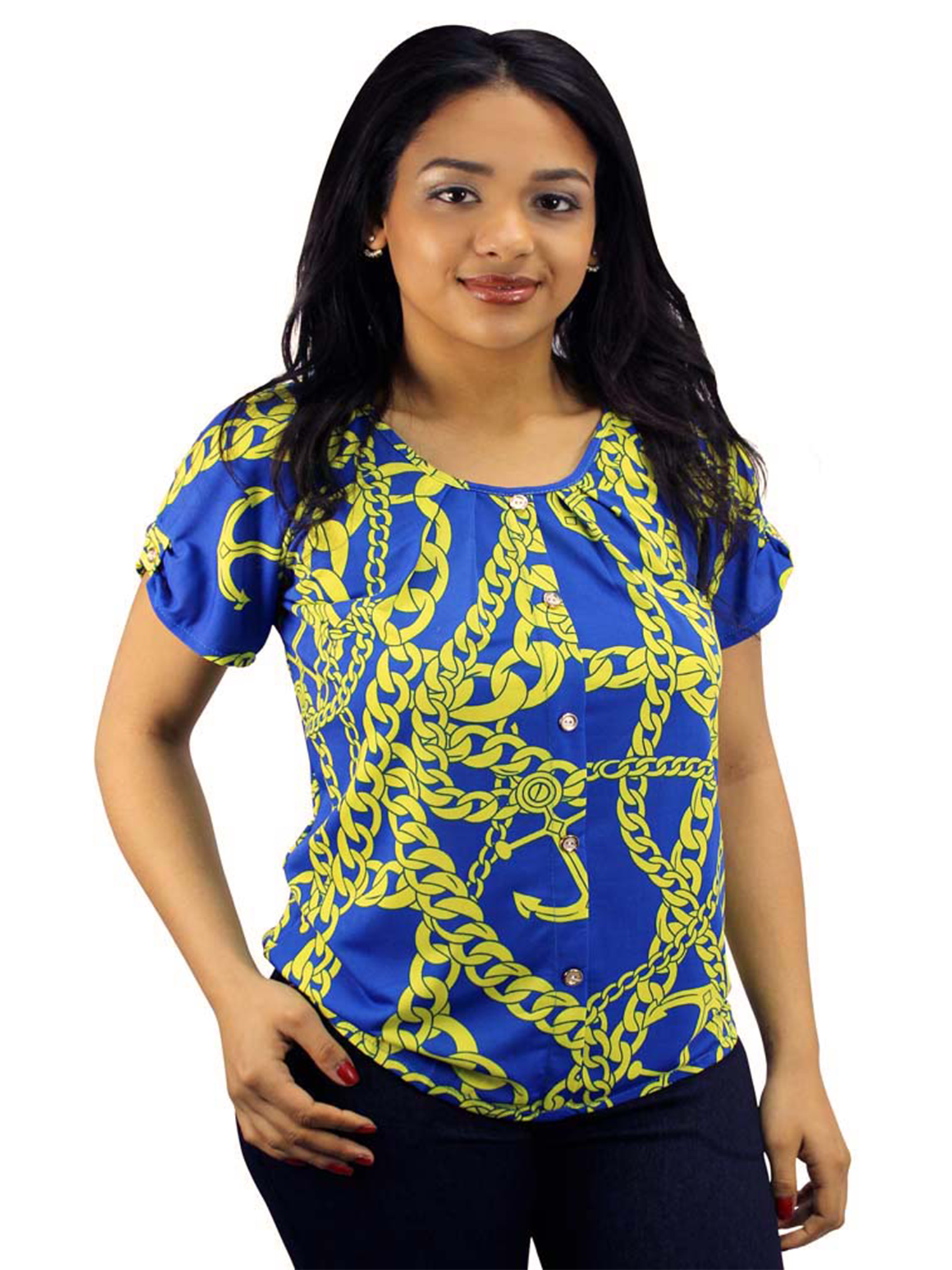 Costazul Silk-Flow Button Shirt - Anclas main image 1