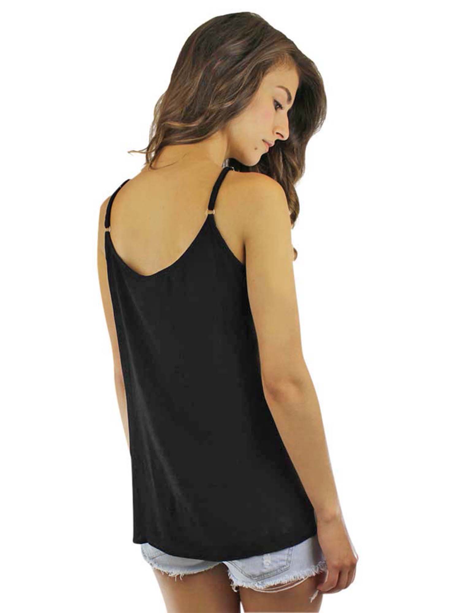 SLEEVELESS LACEUP TANK TOP eBay