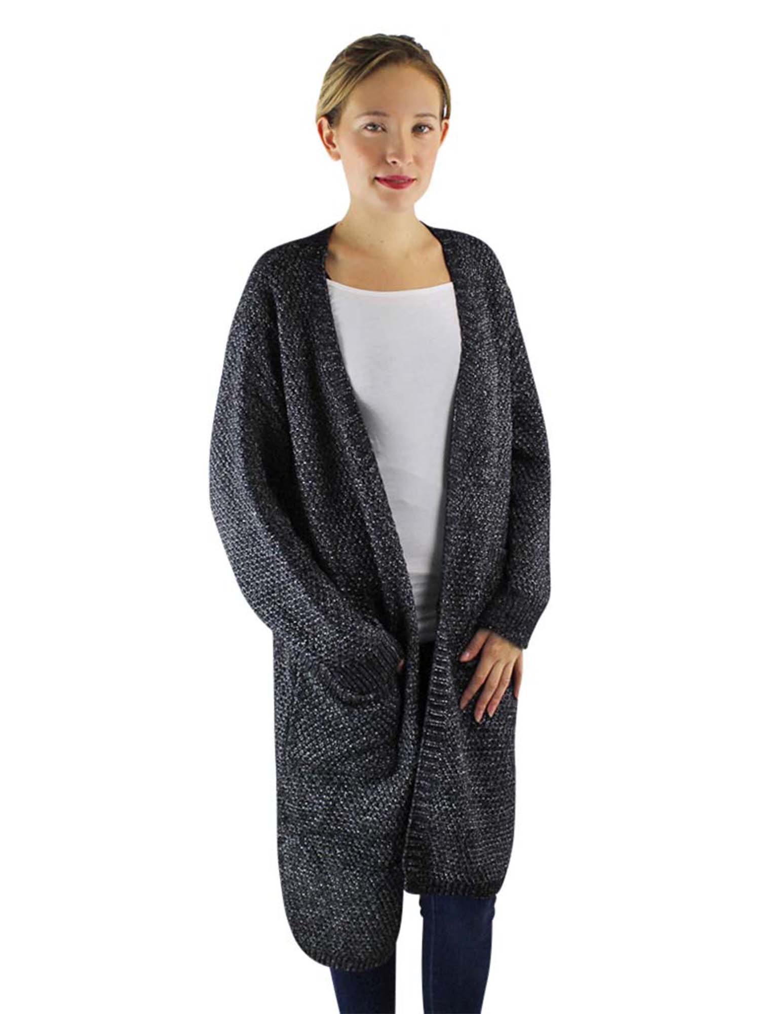 draped cardigan sweater