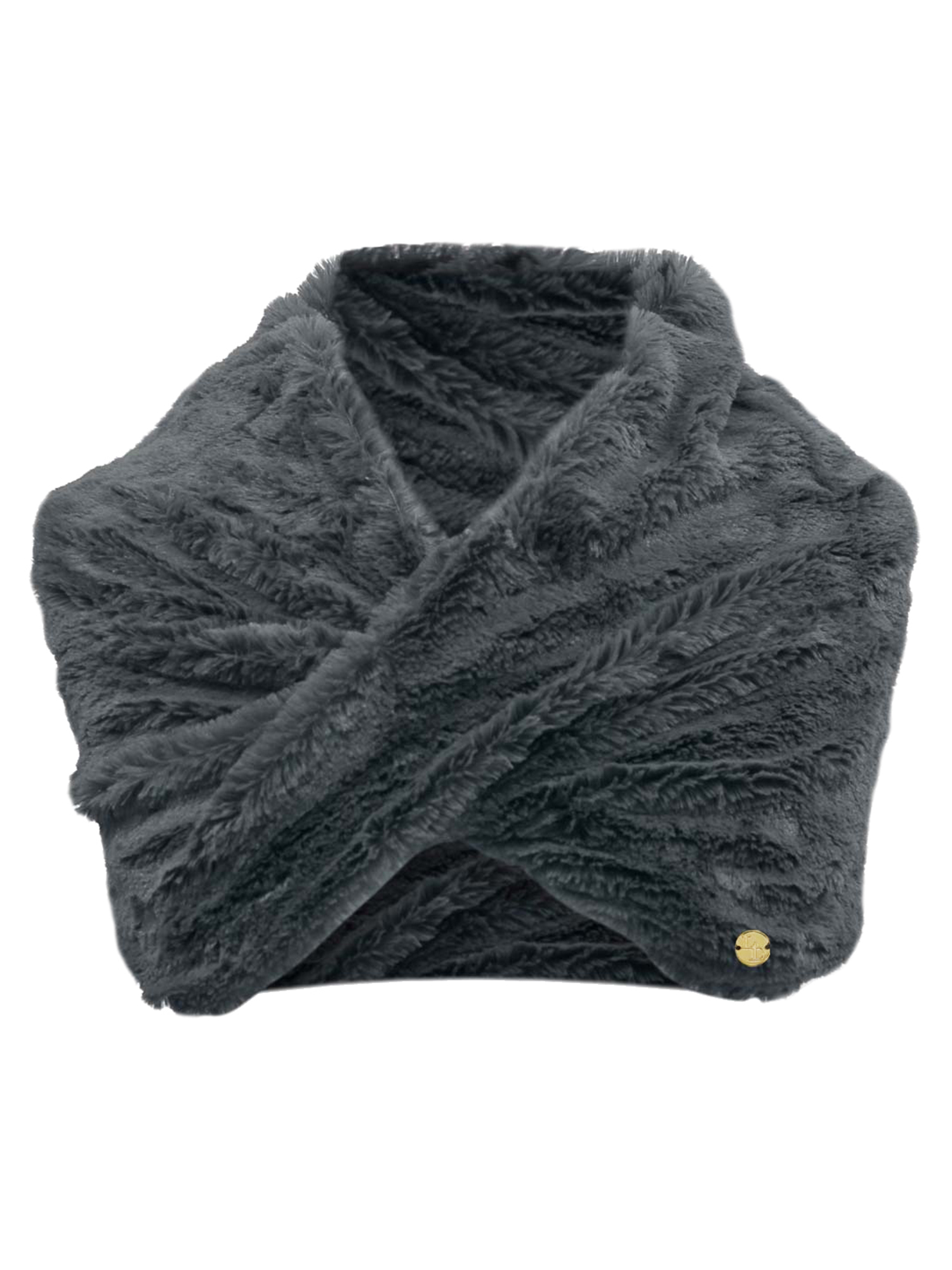 FAUX FUR INFINITY NECK WARMER WINTER SCARF - Imagen 25 de 39