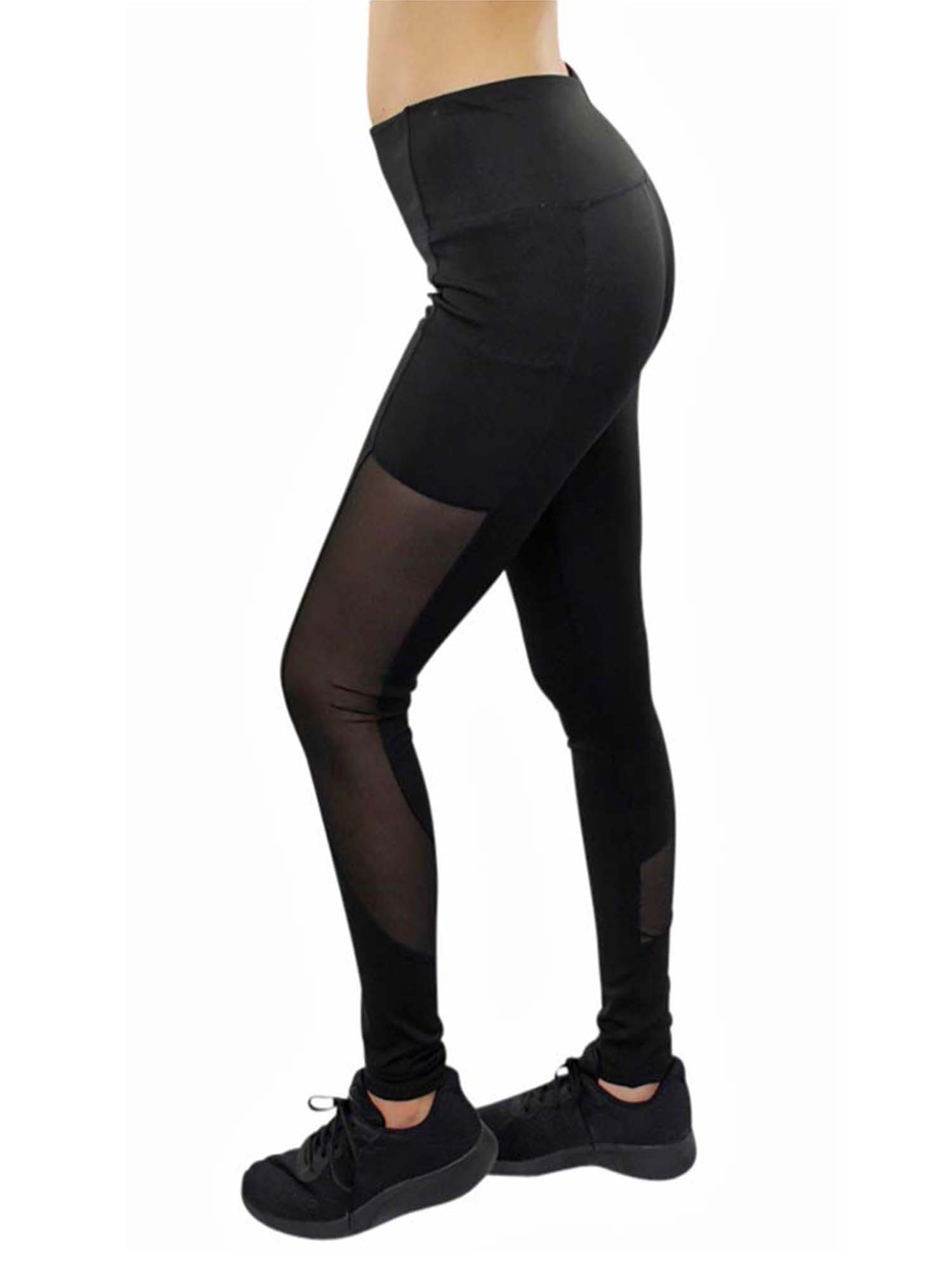 BLACK MESH PANEL WORKOUT LEGGINGS SIZE MEDIUM eBay BLACK MESH PANEL WORKOUT LEGGINGS SIZE MEDIUM eBay
