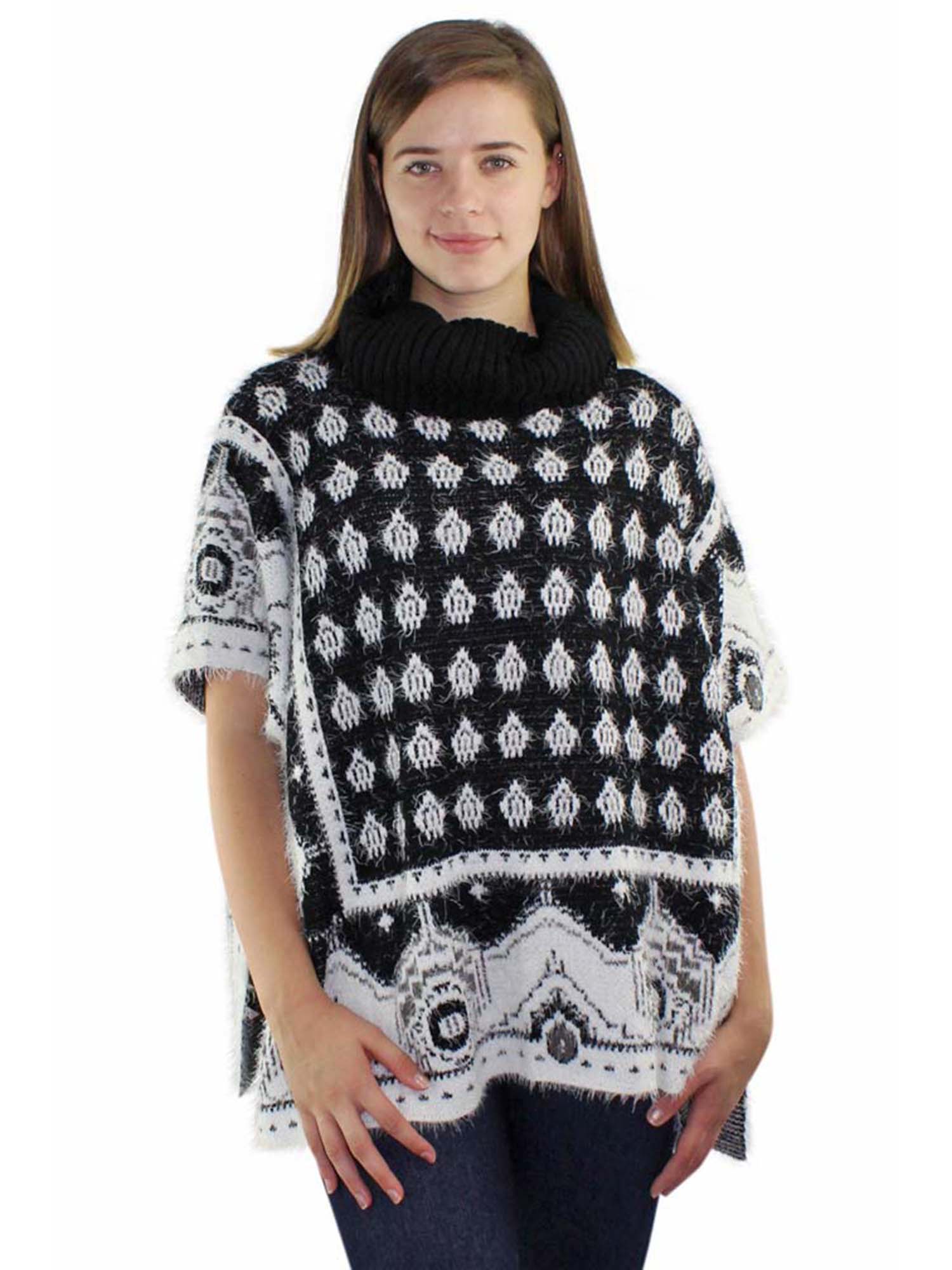 fuzzy poncho