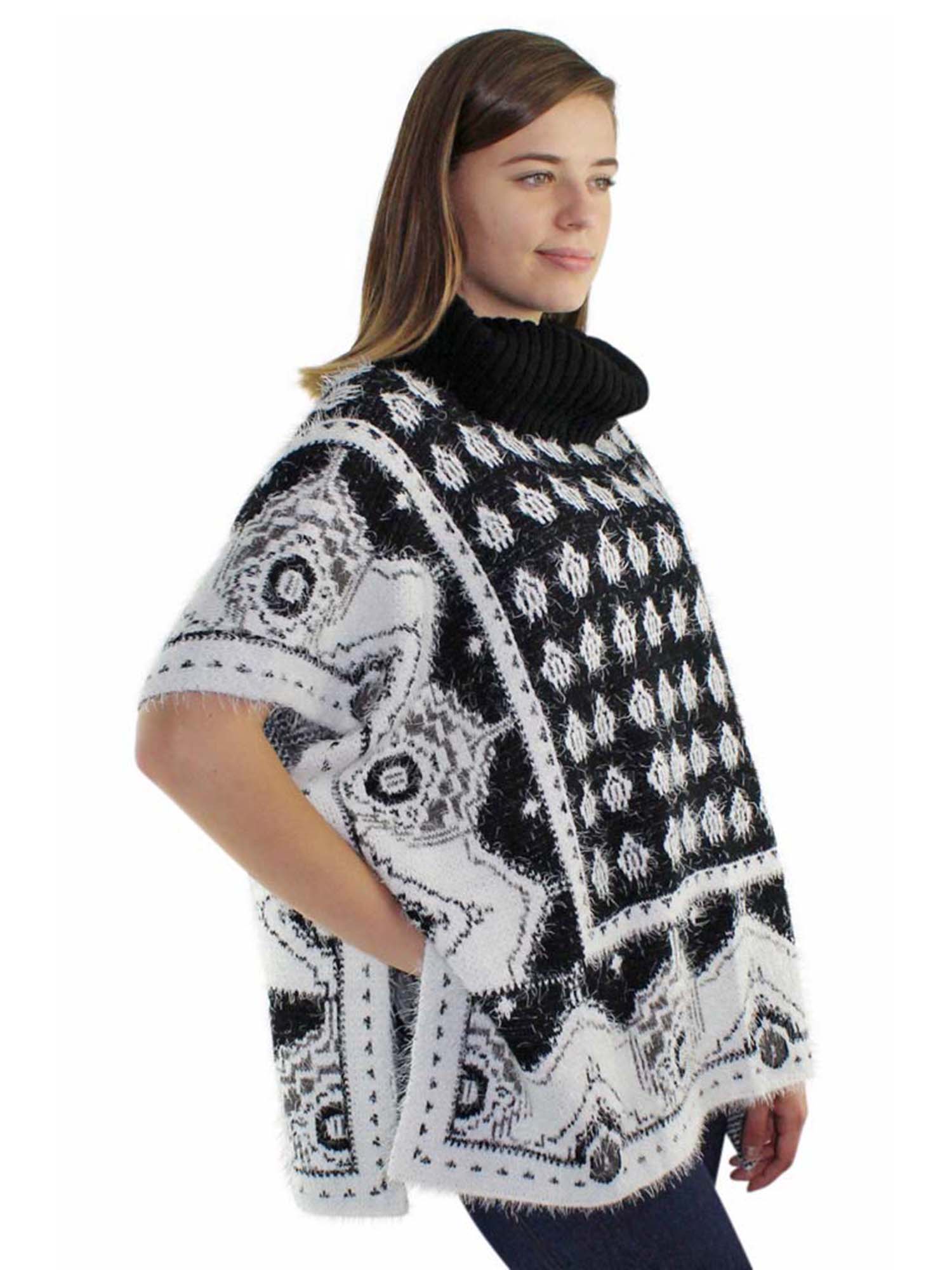 fuzzy poncho