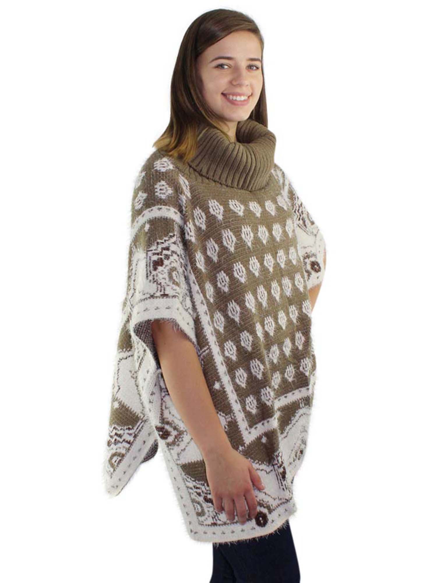 fuzzy poncho
