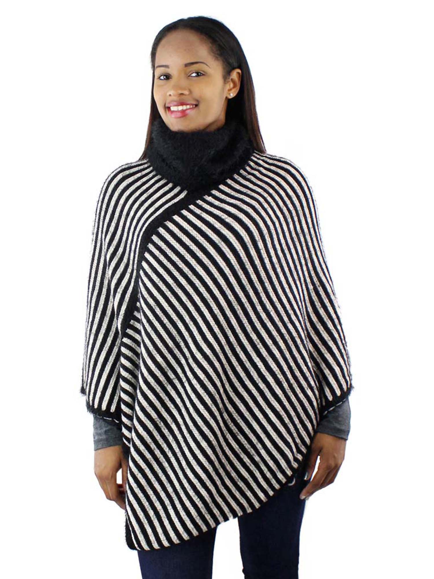 fuzzy poncho