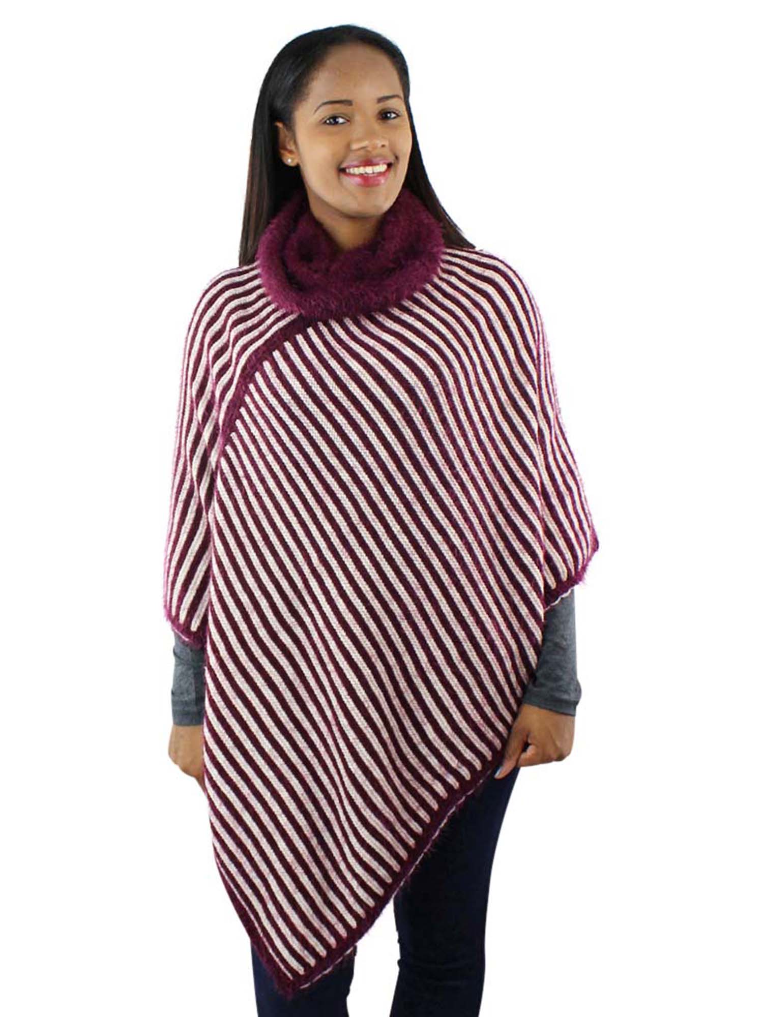 fuzzy poncho