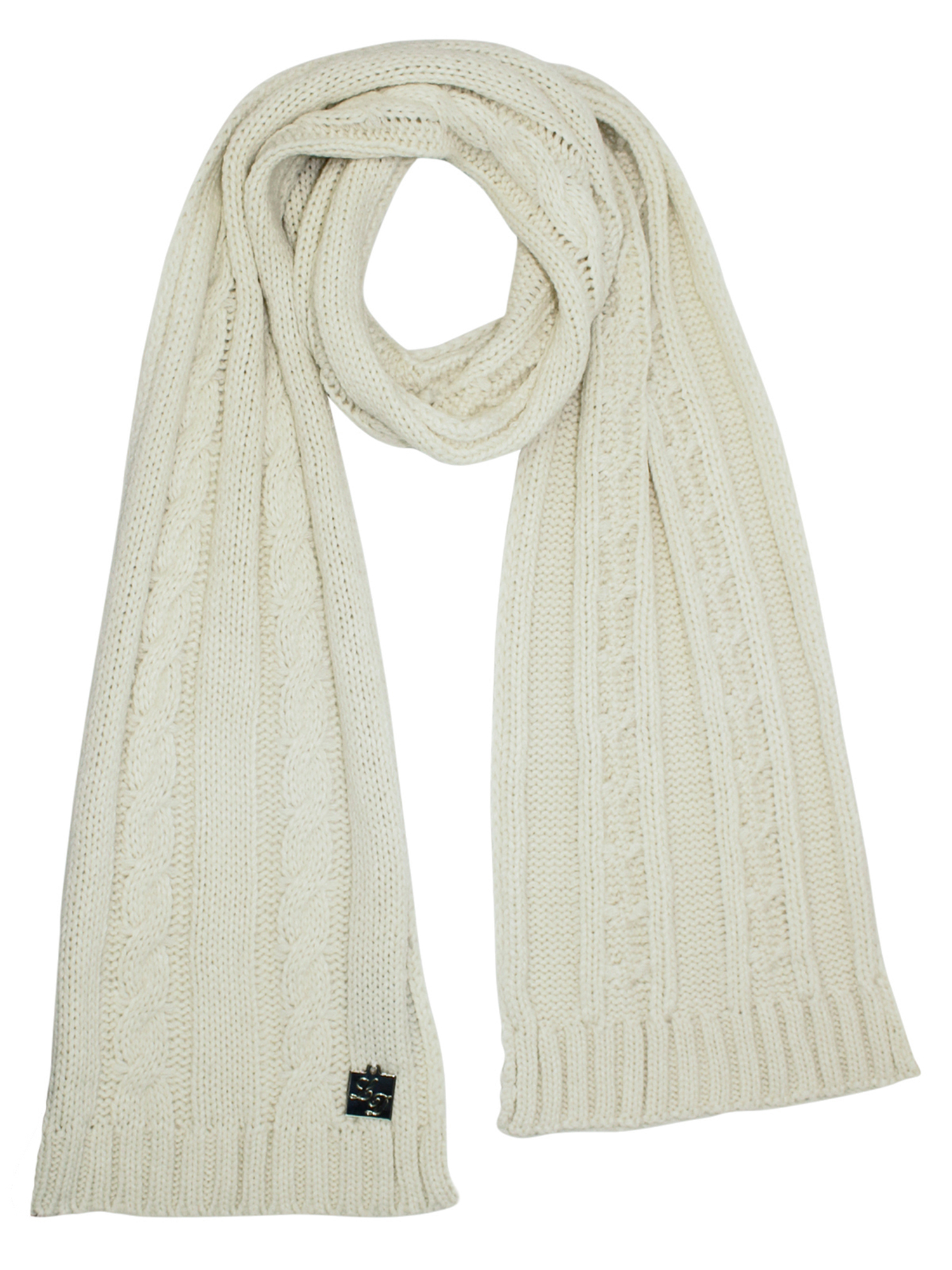 CABLE KNIT NEWSBOY CABBIE HAT & SCARF MATCHING SET - Imagen 29 de 42