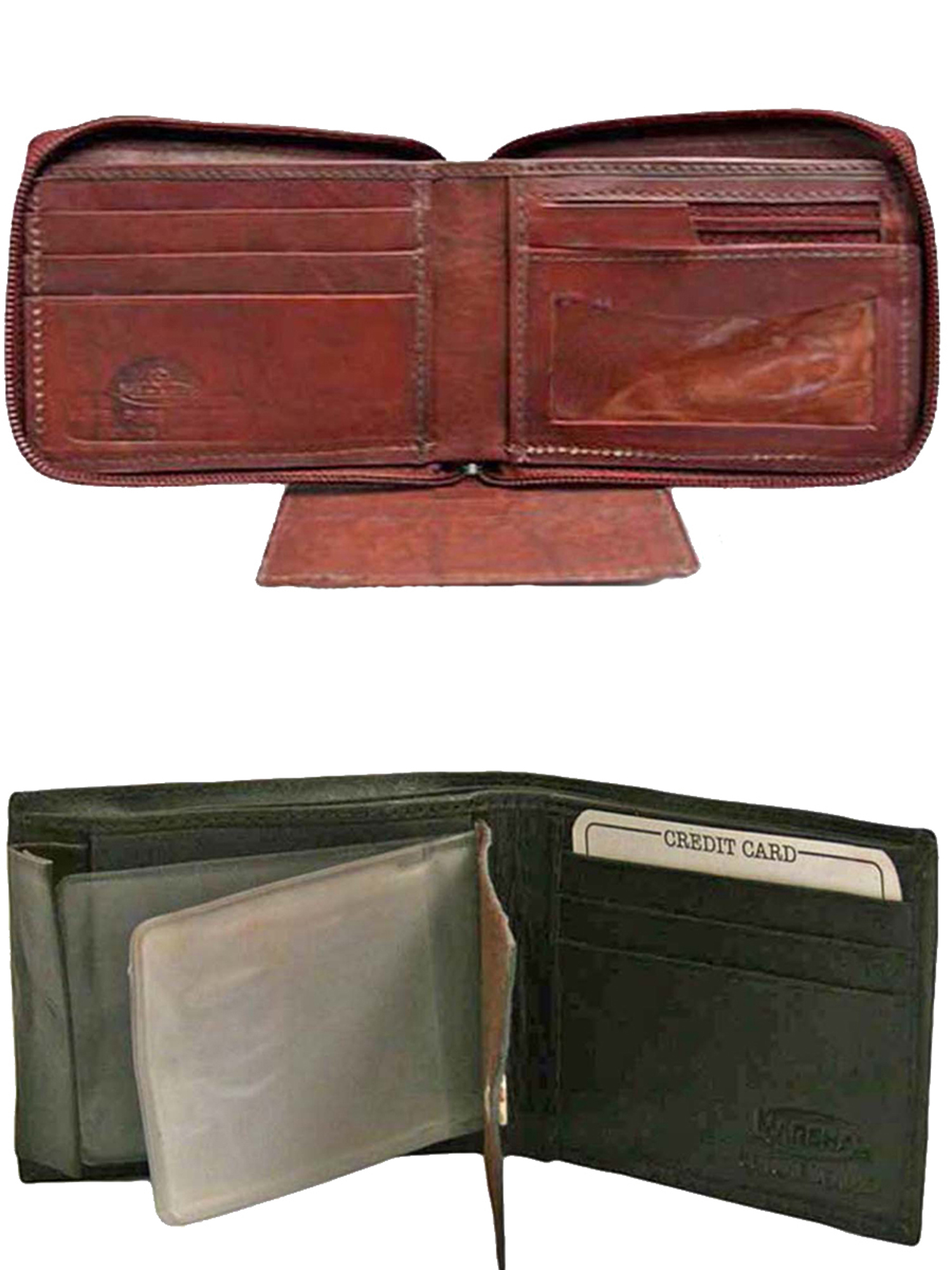 【激レアスタンプ有り】forme long wallet burgundy Cartier Burgundy Leather Bi-fold Long Wallet ○ Labellov