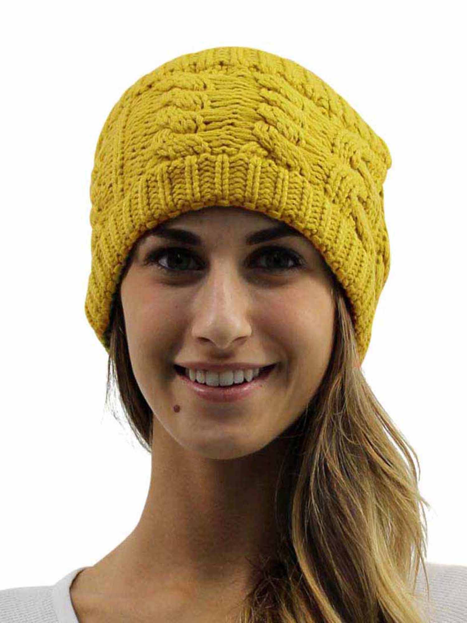 WINTER CABLE KNIT WIDE HEADBAND eBay