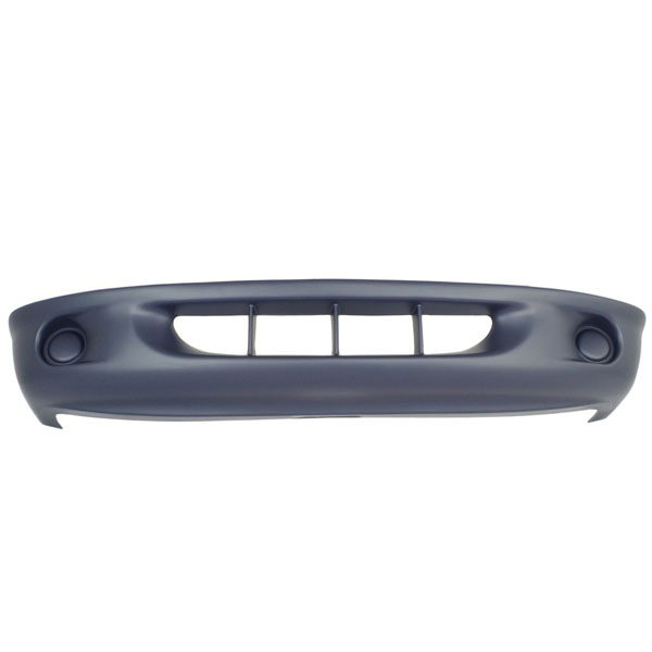 FOR 1997-2000 DAKOTA FRONT BUMPER UPPER BLACK LOWER VALANCE BRACKET W//O FOG HOLE