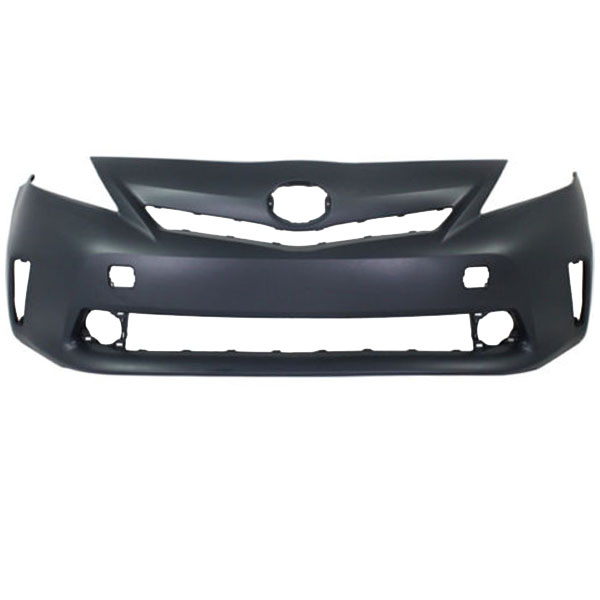Painted TOYOTA PRIUS V 2012-14 FRONT BUMPER COVER Halogen Headlights