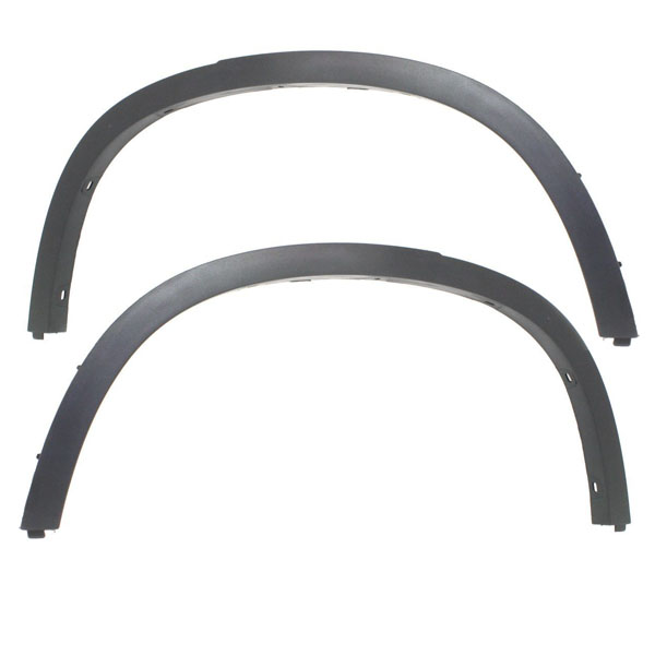 Partomotive For 07-11 CRV Front Fender Panel Molding Moulding Trim Arch Left Right Side SET PAIR