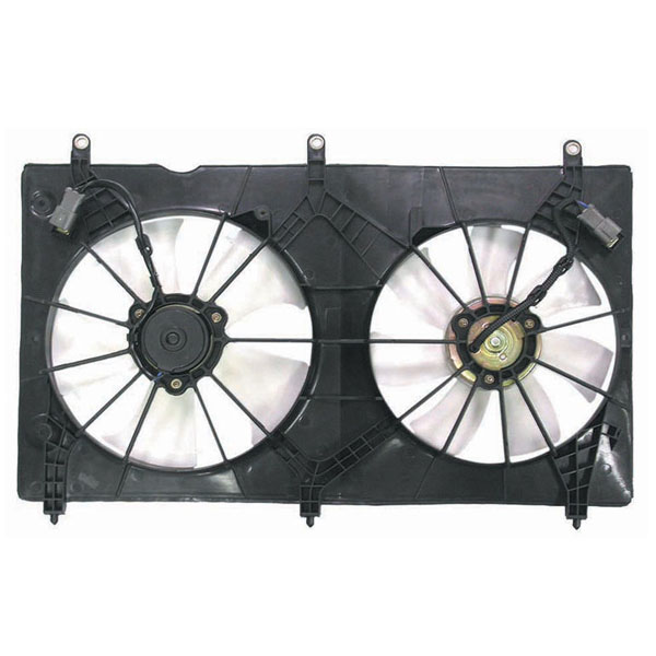 Engine Cooling Fan Assembly-Radiator Fan Assembly fits 03-07 Accord 2.4L-L4