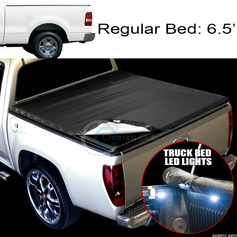 SnapOn Tonneau Cover+16X LED Lights 0414 Ford F150 Styleside 6.5/78" Truck Bed eBay
