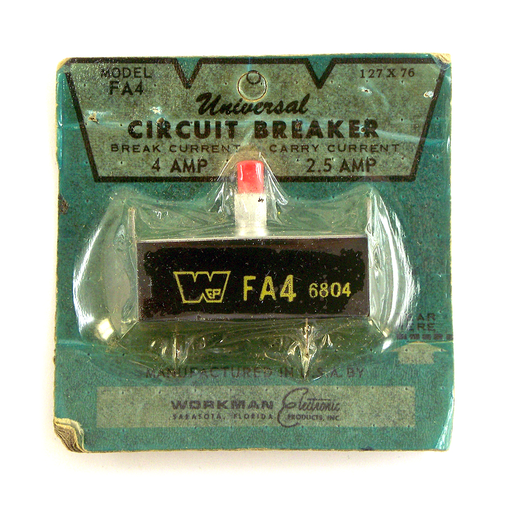 FA5 Workman Electronic Universal Circuit Breaker FA1,FA2,FA3,FA4.5
