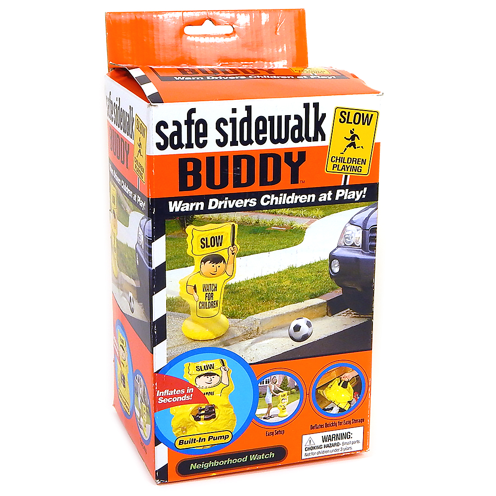Safe Sidewalk Buddy Watch For Children Sign 00215 | eBay