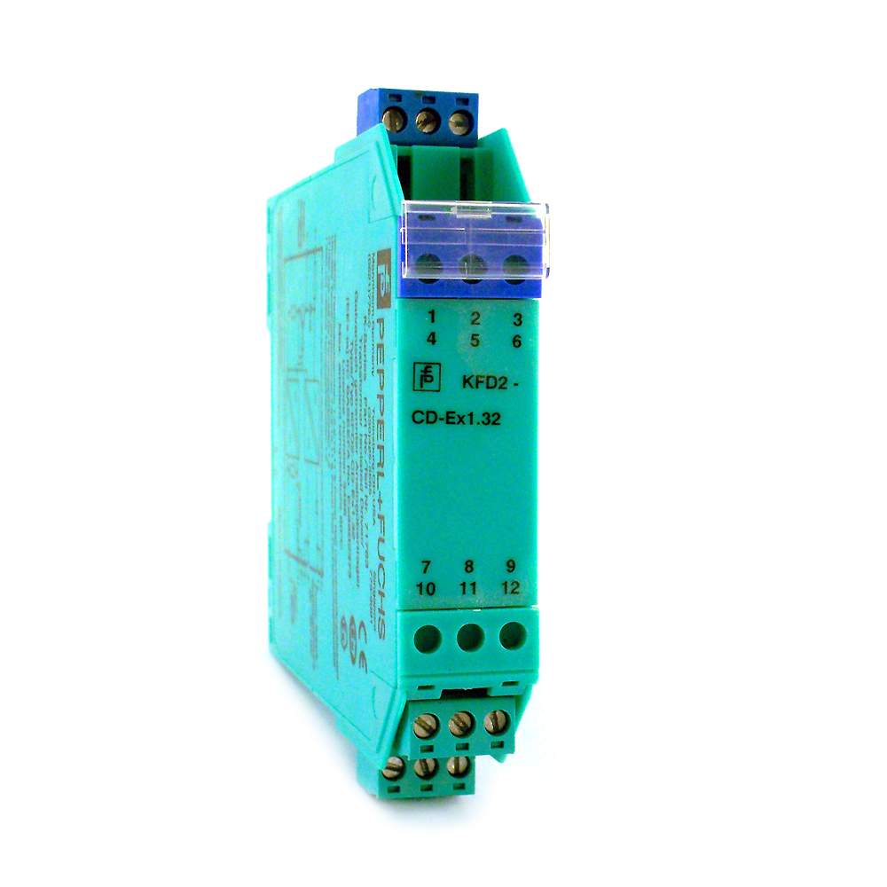 Pepperl Fuchs Transformateur isolé Driver KFD2-CD-Ex1.32 ex barrière Din Mount