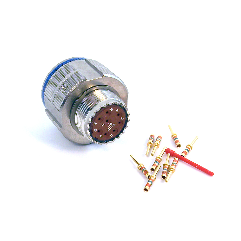 Amphenol Circular Connector Plug with Pins Model D3899926FC8PN eBay