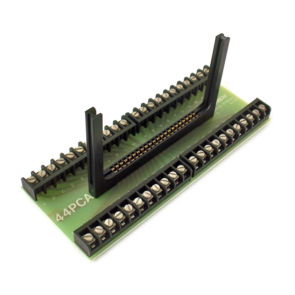 RDI Reed Devices Snaptrack Sockets Board Card Edge Connector 44PCA