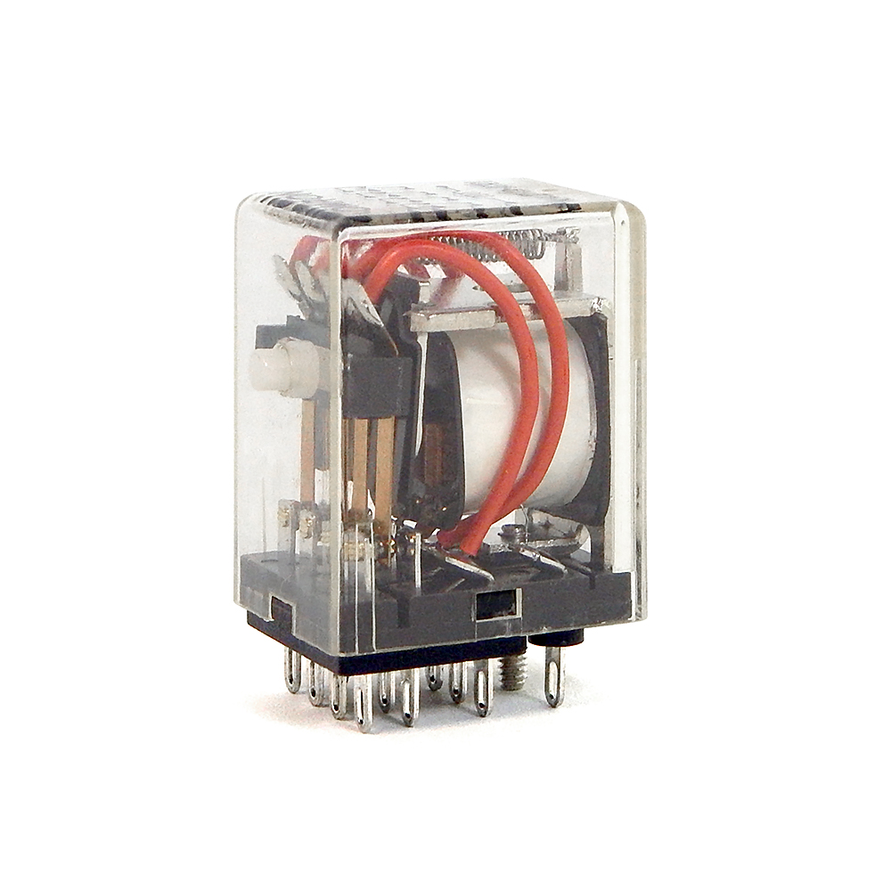 OMRON LY4N-AC120 Plug In Relay,14 Pins,Square,120VAC