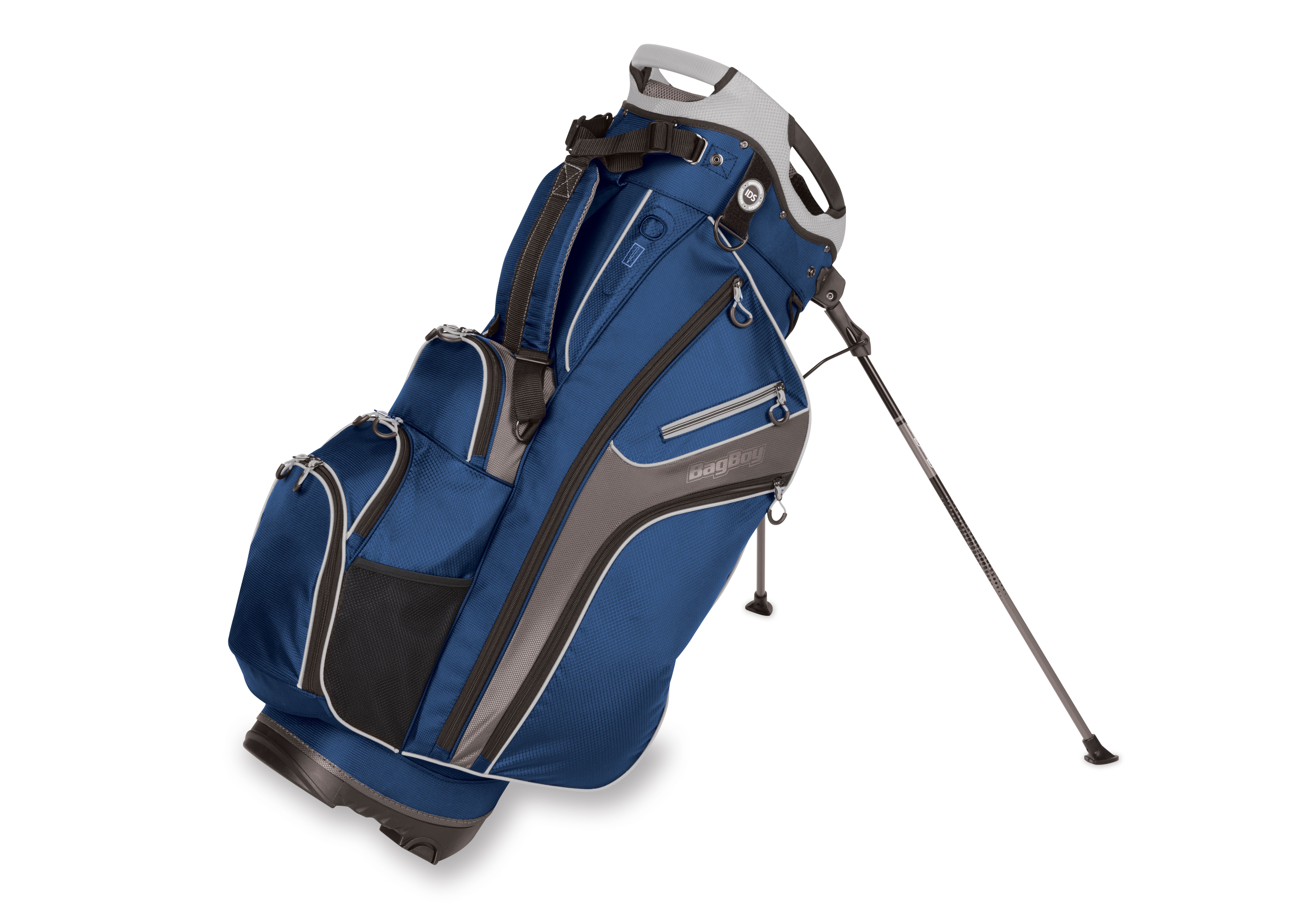 New Bag Boy Golf Chiller Hybrid Stand Bag Royal/Charcoal/Silver