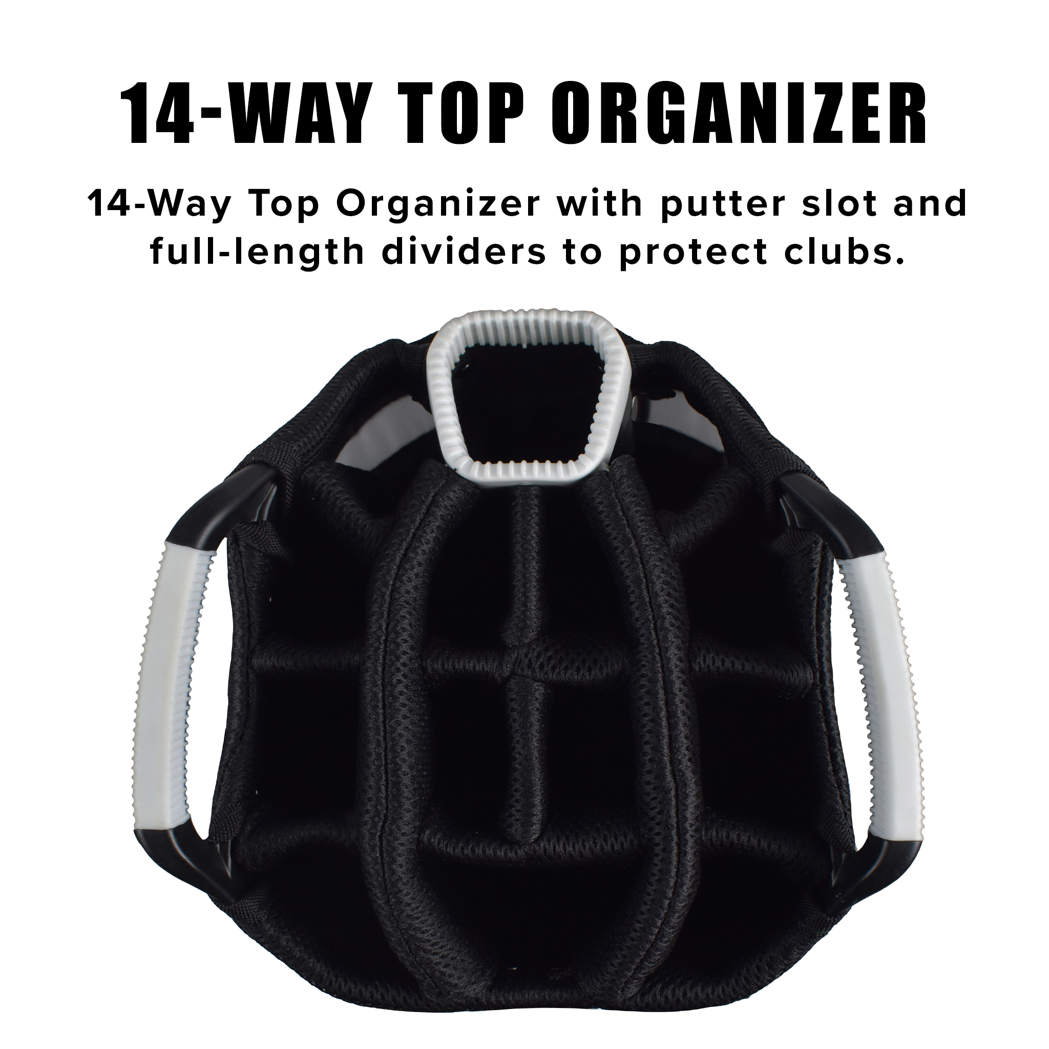 New Hot-Z Golf Previous Season 4.5 Cart Bag - Picture 12 of 40