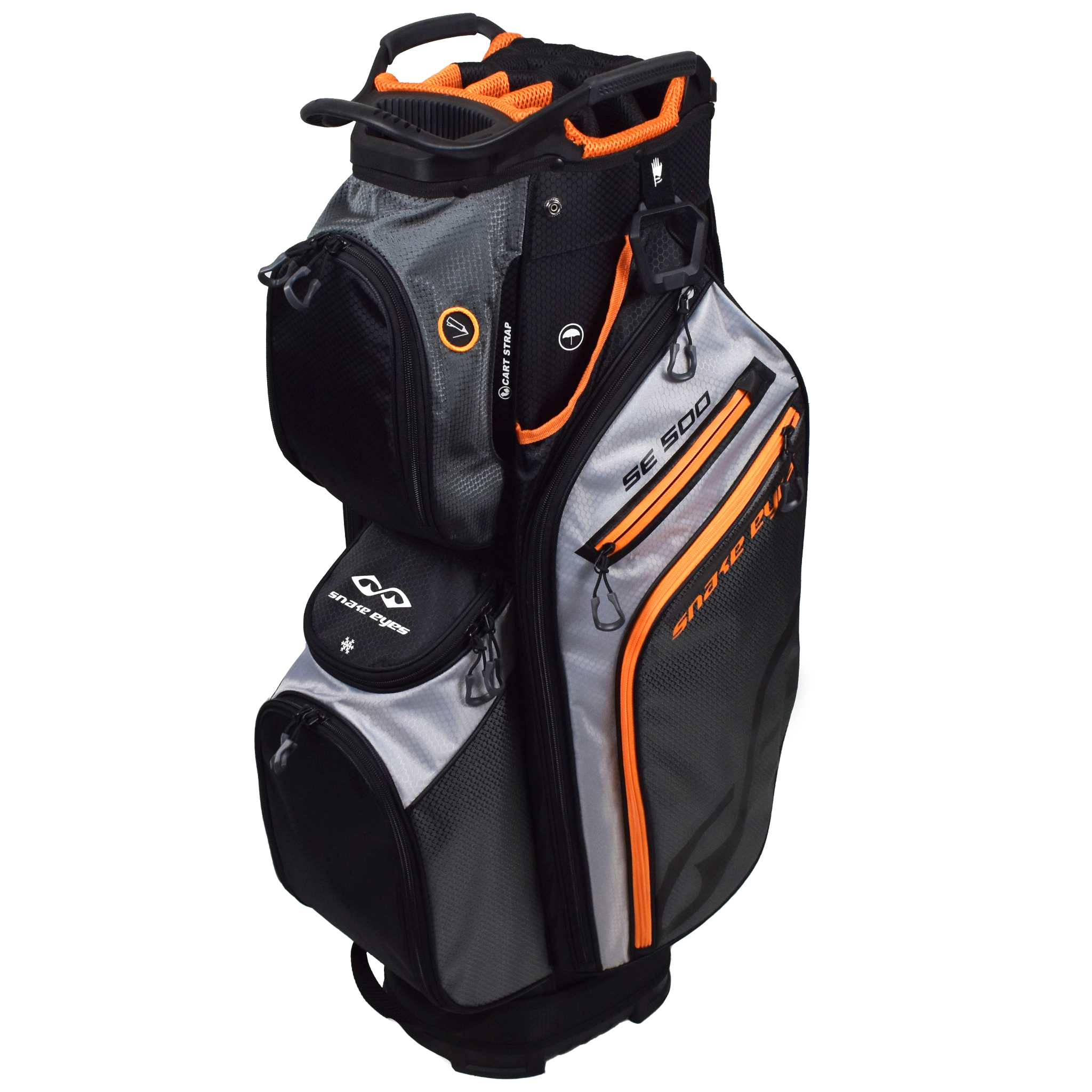 New Snake Eyes Golf Previous Season SE500 Cart Bag - Picture 13 of 19