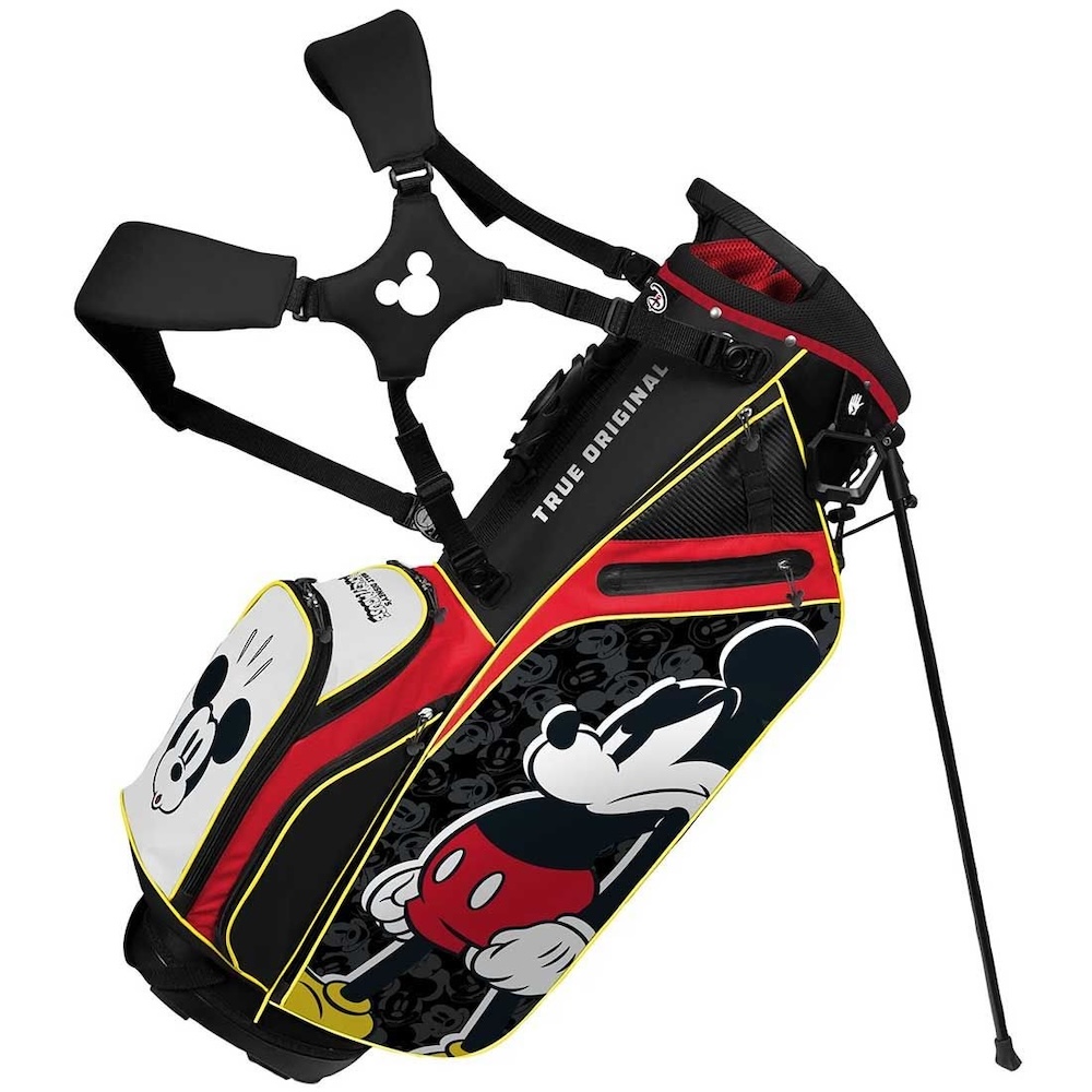 Team Effort Golf Disney Mickey Mouse Happy/Mad Caddie Carry Hybrid Bag