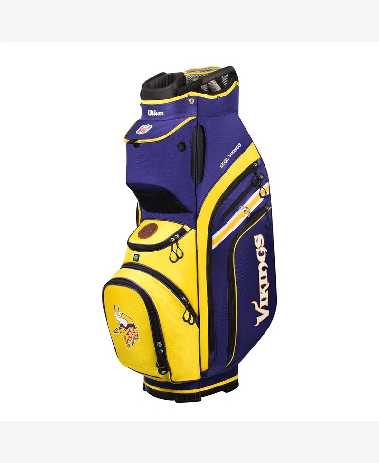 Wilson Golf NFL Cart Bag Minnesota Vikings