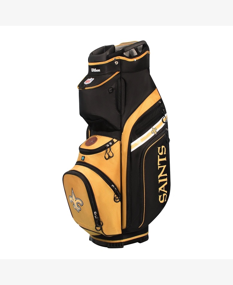 Wilson Golf NFL Cart Bag New Orleans Saints