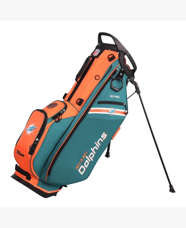 Wilson Golf NFL Carry Bag Miami Dolphins