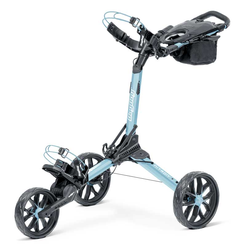 New Bag Boy Golf Nitron Auto-Open Push Cart - Picture 11 of 15
