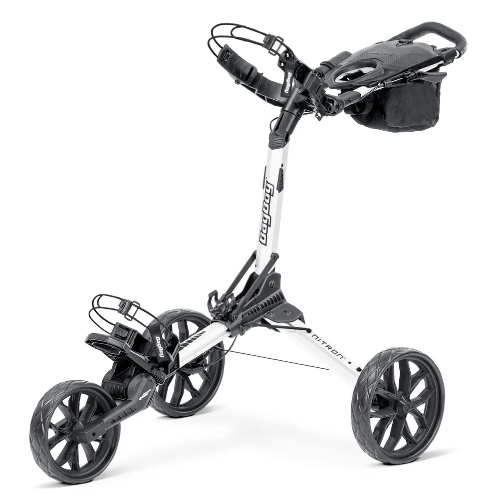 New Bag Boy Golf Nitron Auto-Open Push Cart - Picture 22 of 24