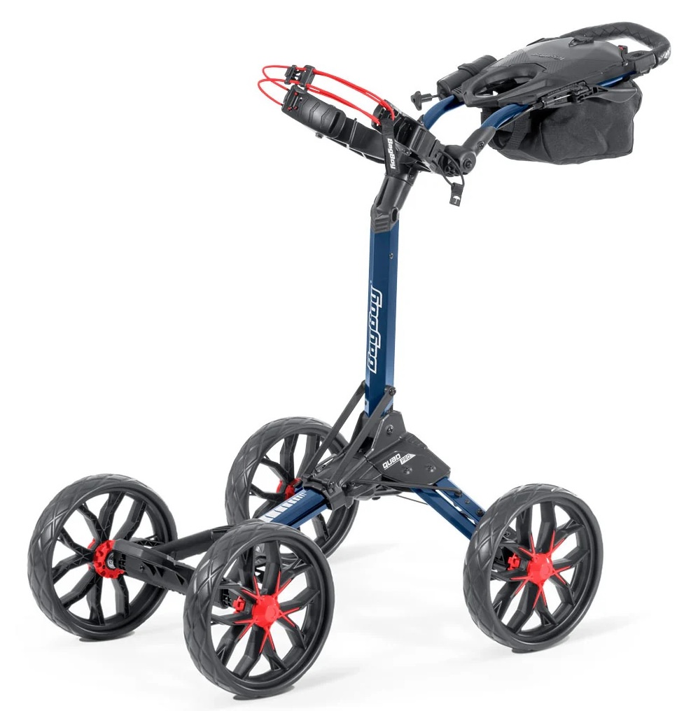 New Bag Boy Golf Quad Pro 4-Wheel Push Cart - Picture 9 of 12