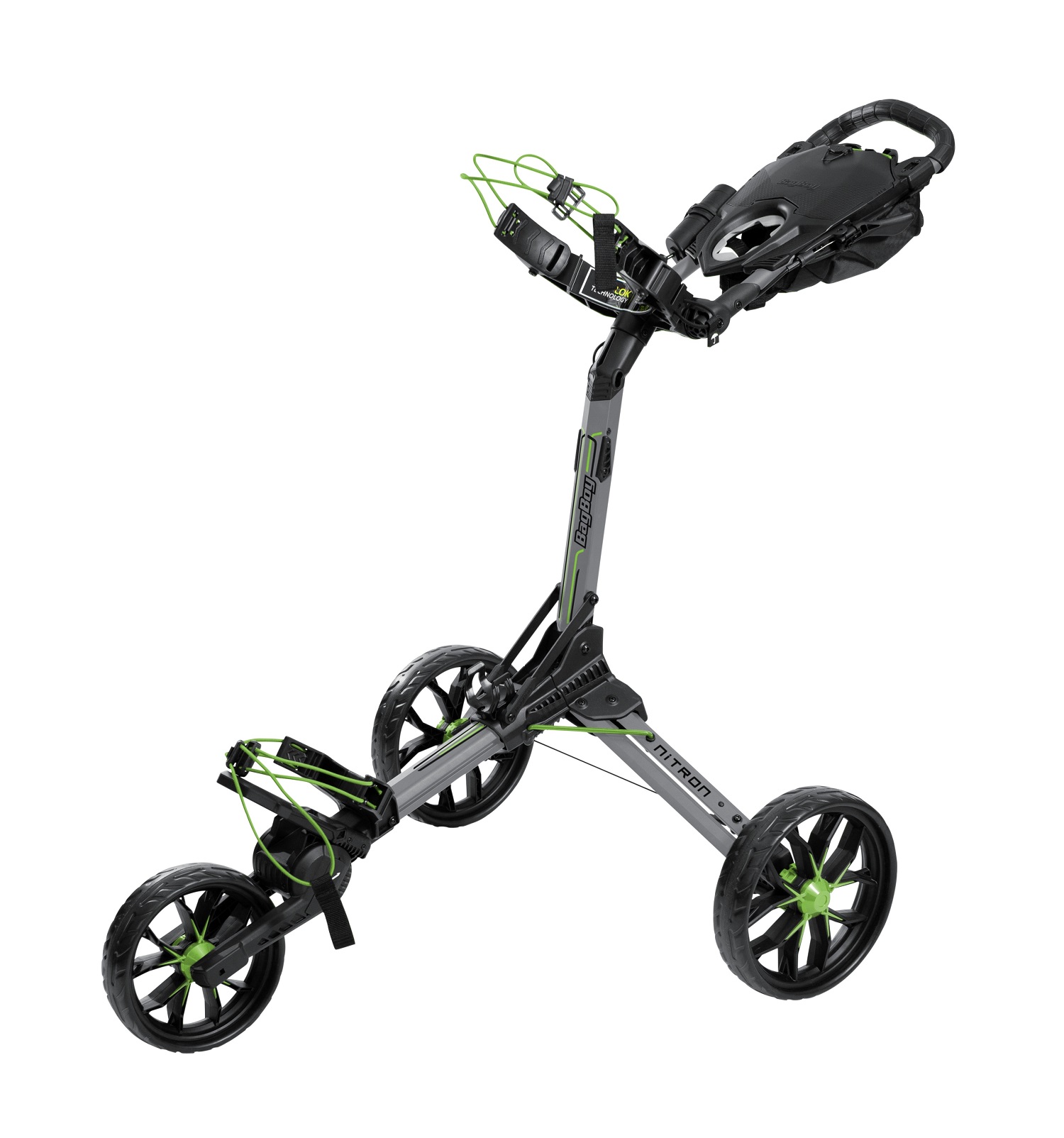 New Bag Boy Golf Nitron Auto-Open Push Cart - Picture 10 of 15