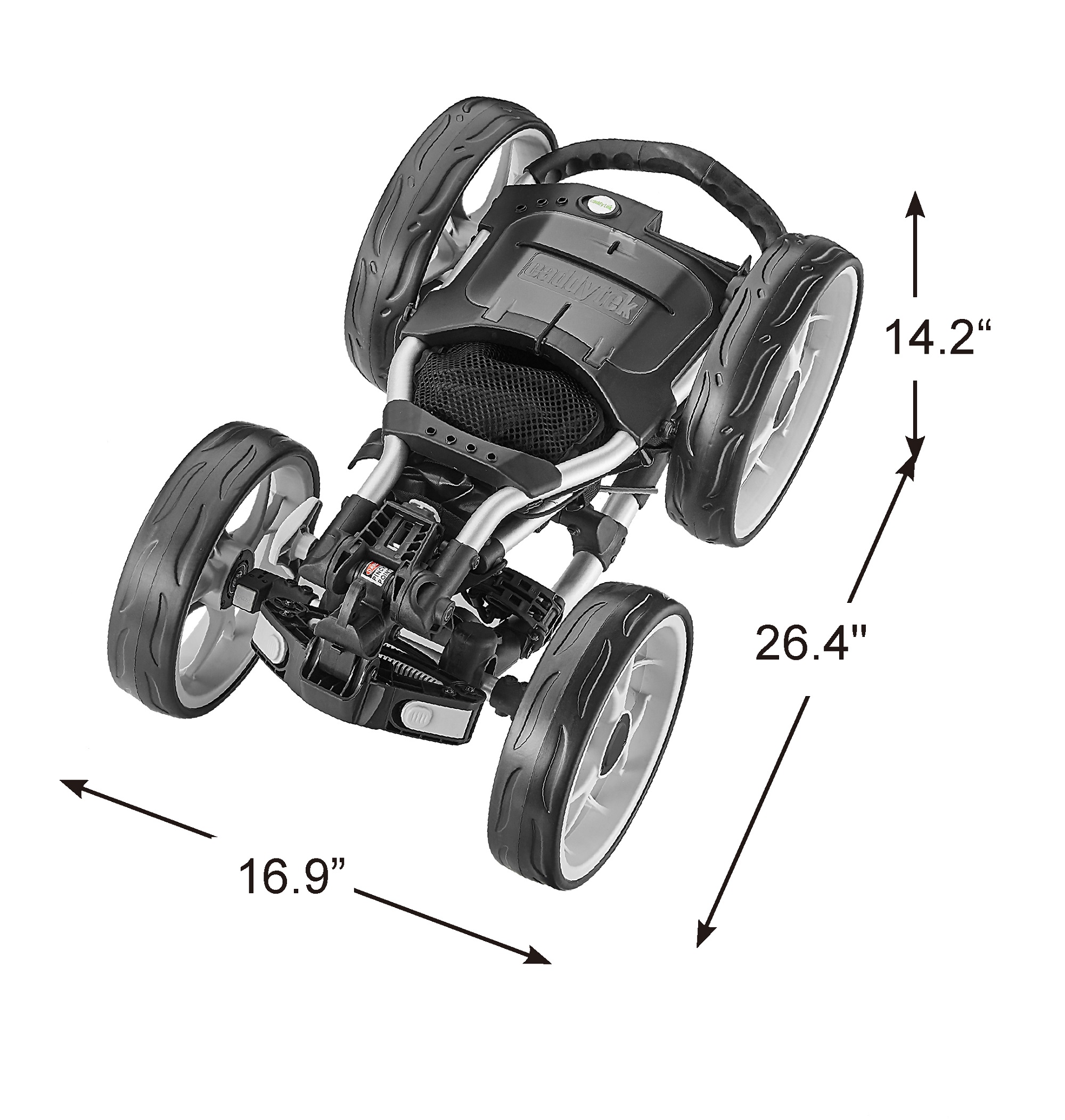 New CaddyTek Golf Cruiser One V8 Push Cart - Picture 8 of 8