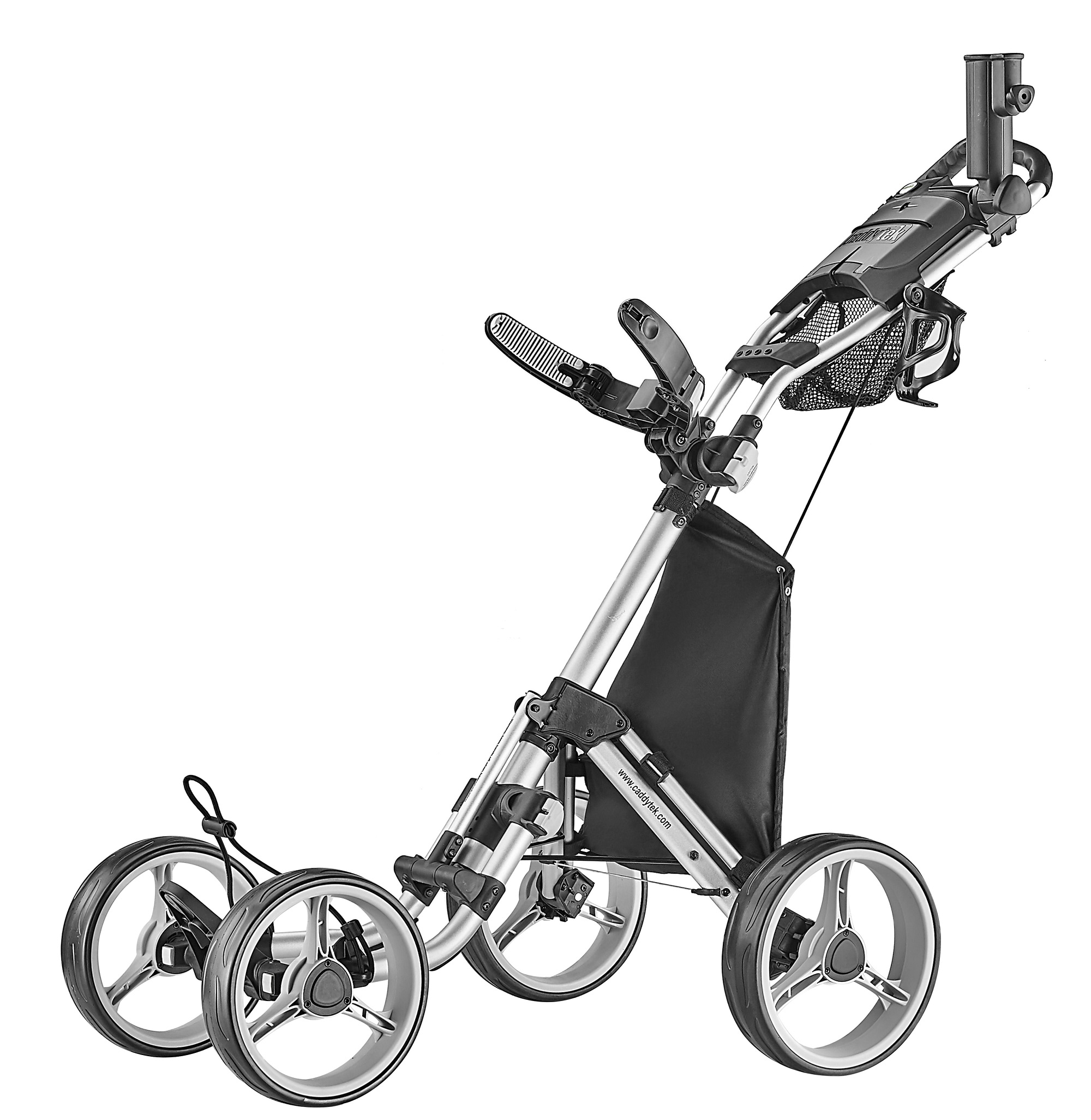 New CaddyTek Golf Explorer V8 SuperLite Deluxe Push Cart - Picture 12 of 12