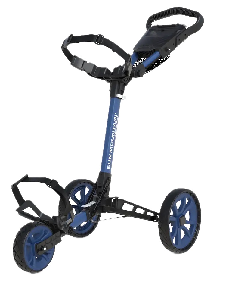 New Sun Mountain Golf Ridgeline 3 Push Cart - Picture 6 of 9