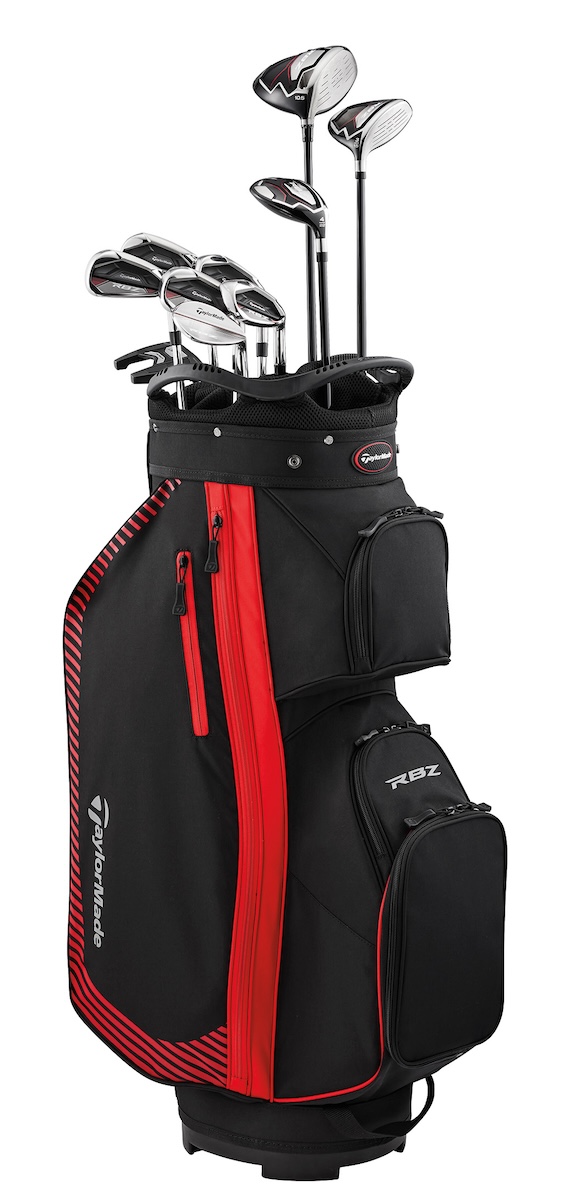 TaylorMade Golf LH RBZ Speedlite 11 Piece Complete Set W/Bag Regular Flex (Left Handed)